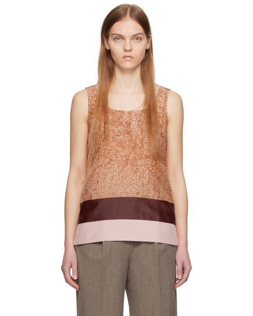 Umber Postpast Hand-Dyed Camisole