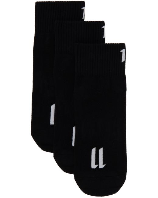 11 By Boris Bidjan Saberi Three-Pack Ankle-High Socks