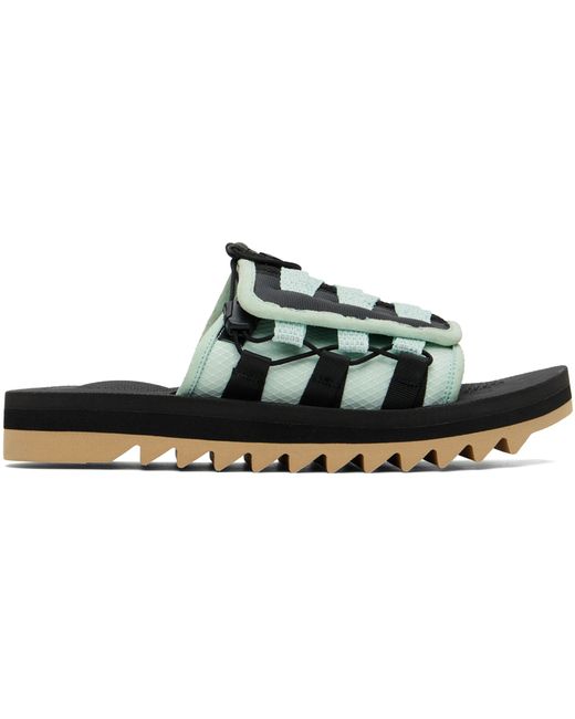 Suicoke Green DAO-2ab2 Sandals