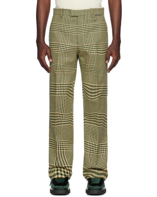 Burberry Warped Houndstooth Trousers