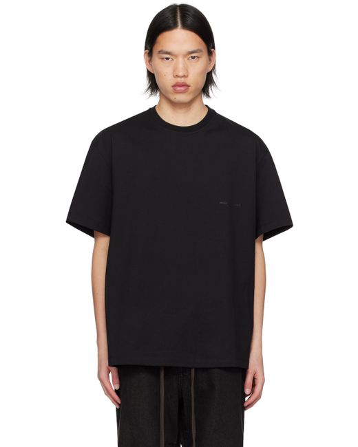 Wooyoungmi Leather Patch T-Shirt