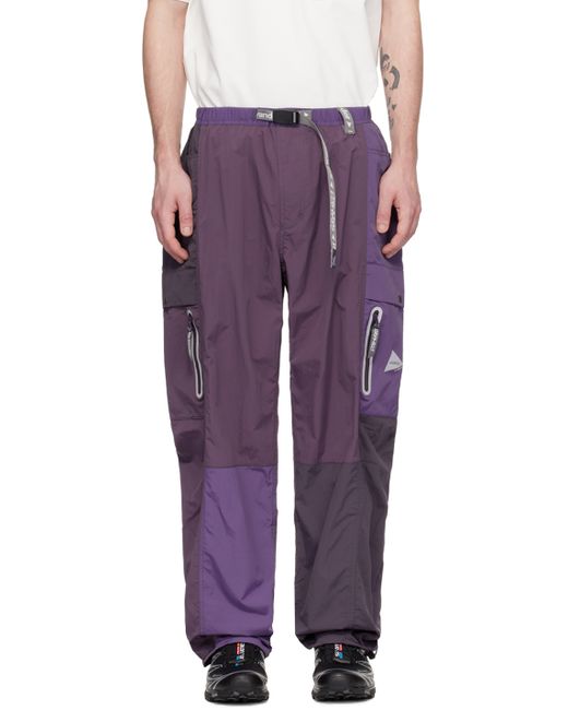 And Wander Purple Gramicci Edition Shorts
