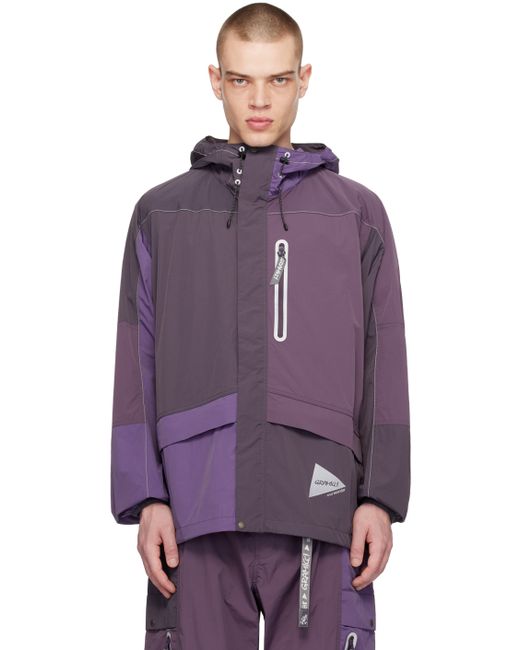 And Wander Purple Gramicci Edition Jacket