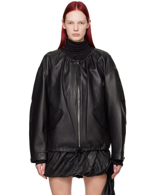 Helmut Lang Zip Leather Jacket