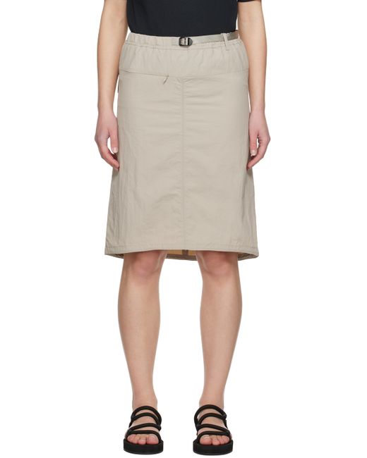 Gramicci Off-White Packable Skirt
