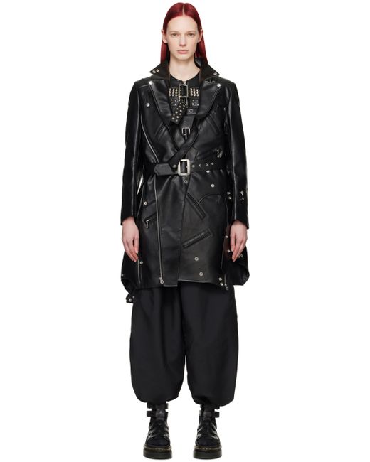 Junya Watanabe Zip Faux-Leather Jacket