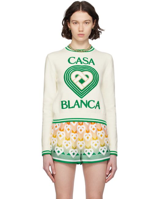 Casablanca Intarsia Sweater