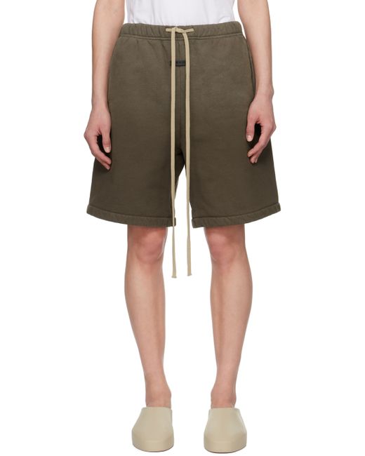 Fear Of God Brown Relaxed Shorts
