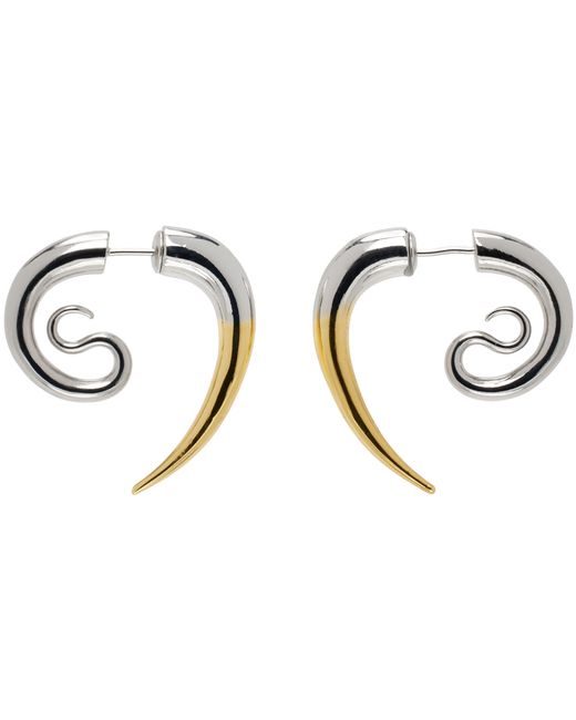 Panconesi Gold Spina Serpent Earrings