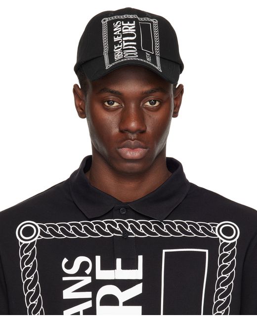 Versace Jeans Couture Piece Number Logo Baseball Cap