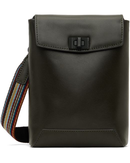 Paul Smith Leather Signature Stripe Phone Bag
