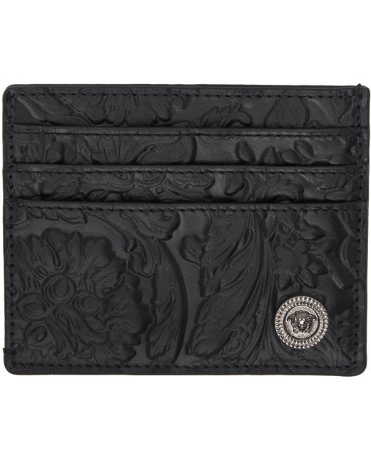 Versace Embossing Barocco Card Holder