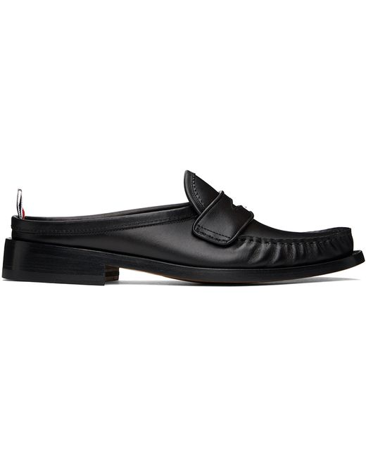Thom Browne Pleated Penny Loafer Mules