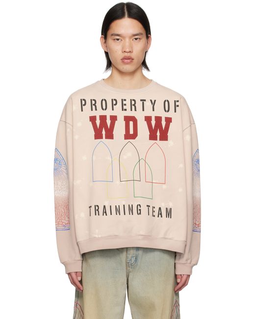WHO Decides WAR Pink Training Sweatshirt