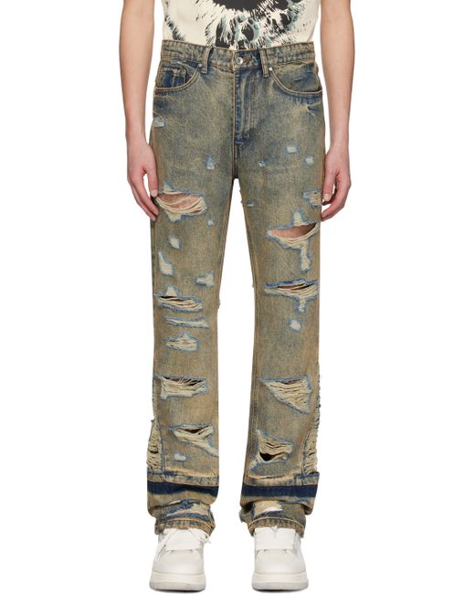 WHO Decides WAR Navy Gnarly Jeans