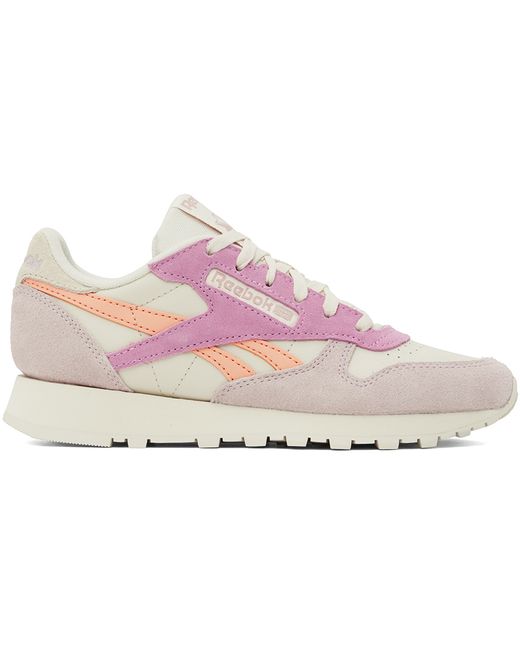 Reebok Classics Off-White Classic Leather Sneakers