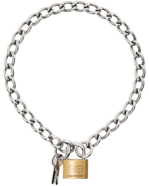 Balenciaga Locker Necklace