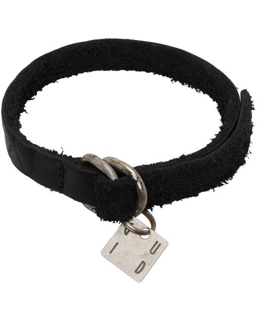 Guidi Bison Leather Bracelet