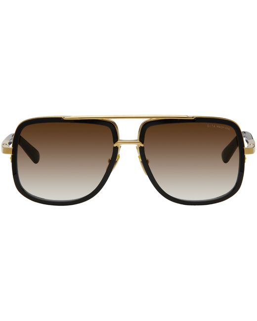 DITA Eyewear Gold Mach-One Sunglasses