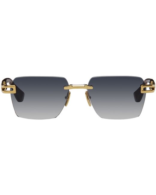 DITA Eyewear Gold Meta-Evo One Sunglasses