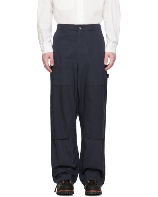 Engineered Garments Navy Painter Trousers