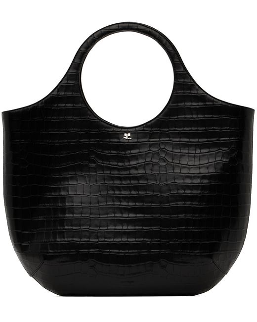 Courrèges Large Holy Croco Stamped Tote