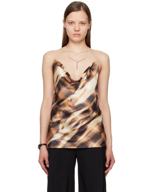 Y / Project Brown Invisible Strap Camisole