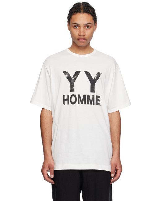Yohji Yamamoto Off Printed T-Shirt