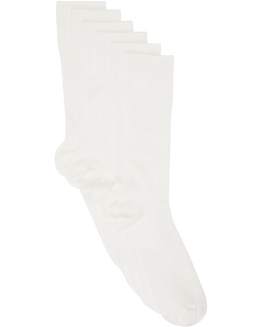 Cdlp Six-Pack Mid Length Rib Socks