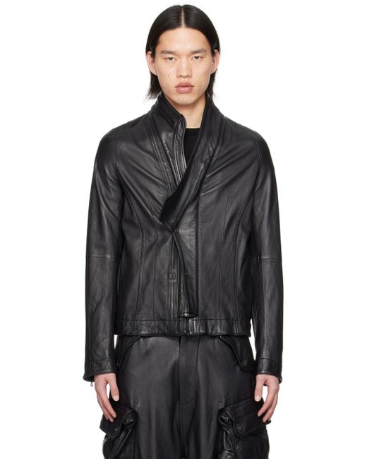 Julius Dimensional Leather Jacket