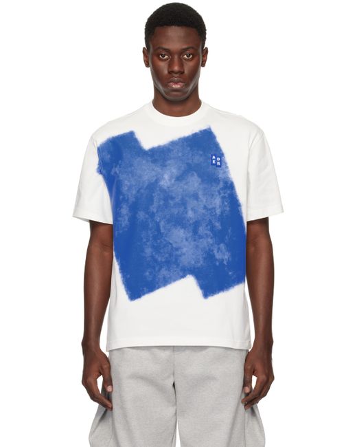 Ader Error Blue Print T-Shirt