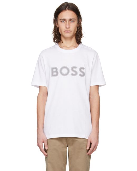 Boss Mesh Print T-Shirt
