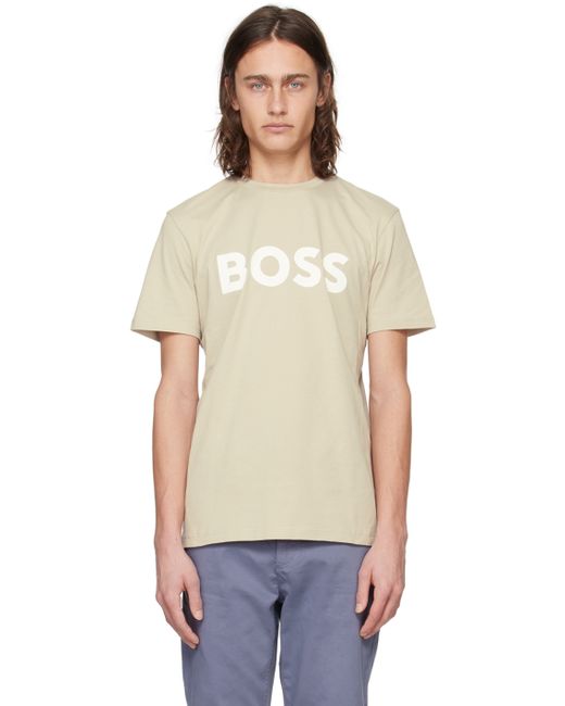 Boss Rubber-Print T-Shirt