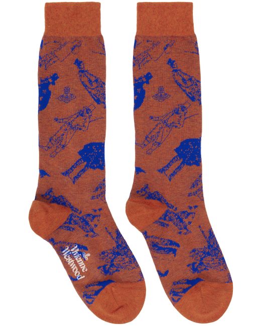Vivienne Westwood Evolution of Man Socks