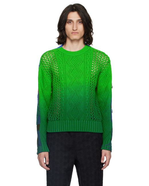 Andersson Bell Multicolor Patchwork Sweater