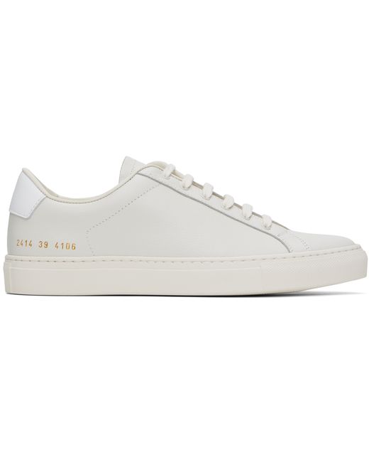 Common Projects Off Retro Bumpy Sneakers