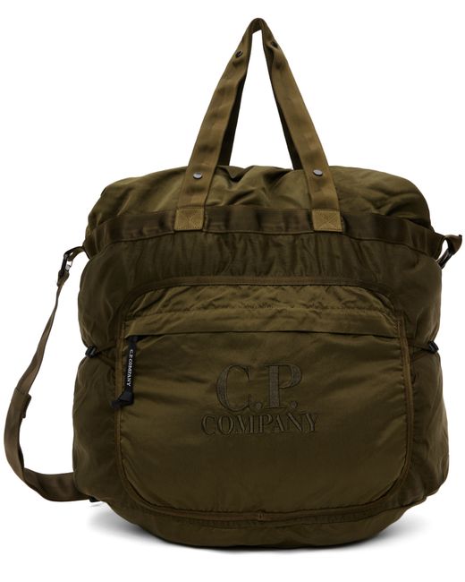 CP Company Khaki Nylon B Crossbody Messenger Bag