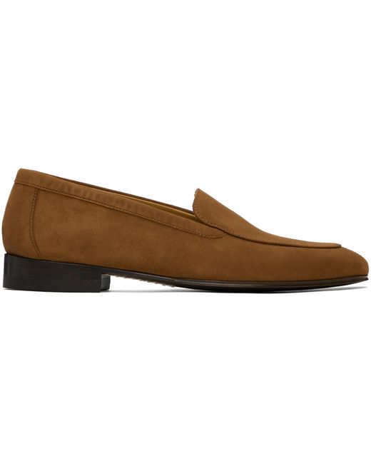 The Row Tan Sophie Loafers