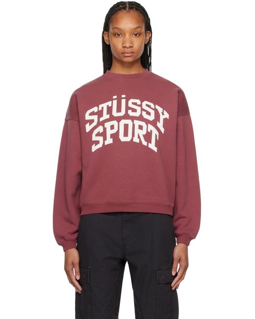 Stussy Big Crackle Sport Sweatshirt