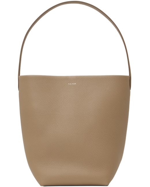 The Row Taupe Medium N/S Park Tote