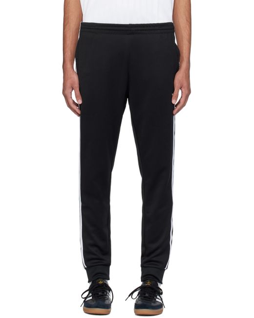 Adidas Originals Black 3-Stripe Sweatpants