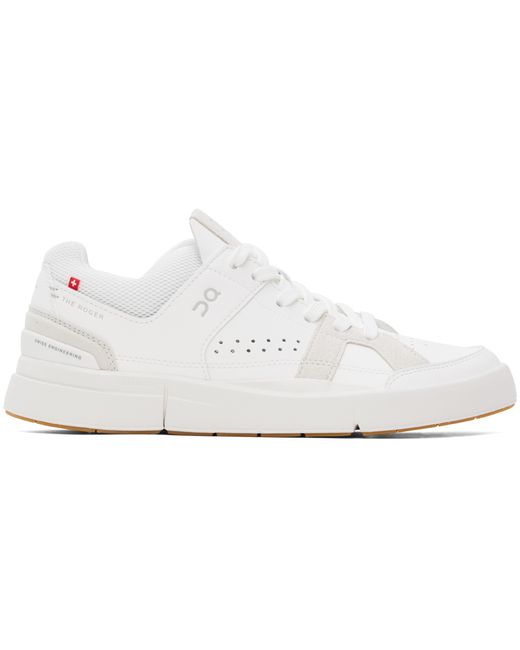 On White The ROGER Clubhouse Sneakers