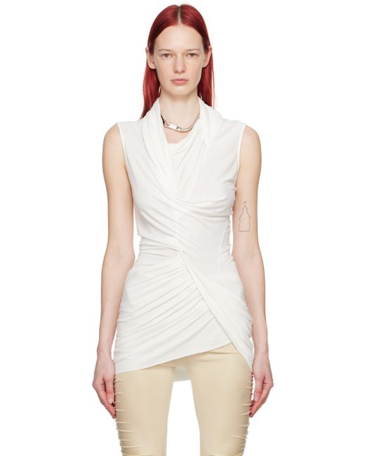 Rick Owens Lilies Off Magnetic Tank Top