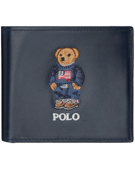 Polo Ralph Lauren Polo Bear Leather Wallet