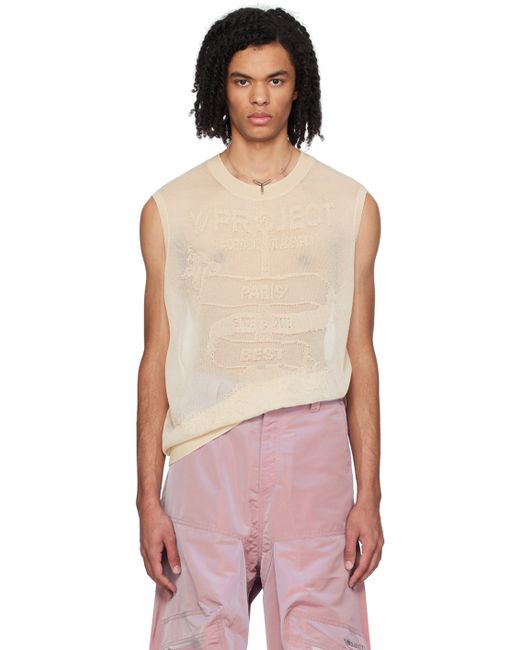 Y / Project Jacquard Tank Top