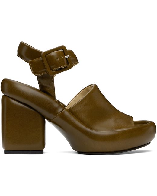 Lemaire Padded Wedge Heeled Sandals