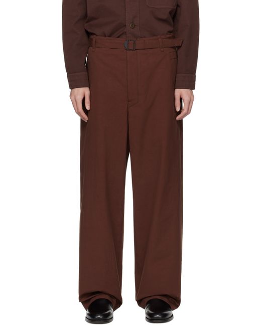 Lemaire Seamless Belted Trousers