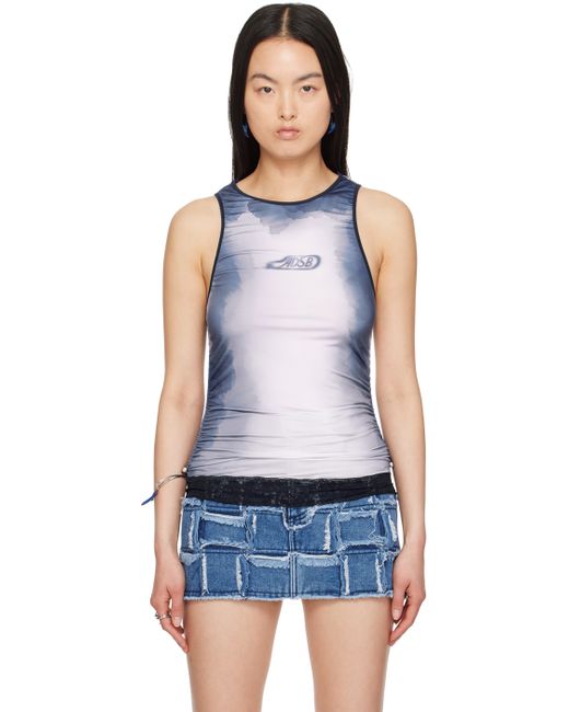 Andersson Bell Blue White Lisa Tank Top