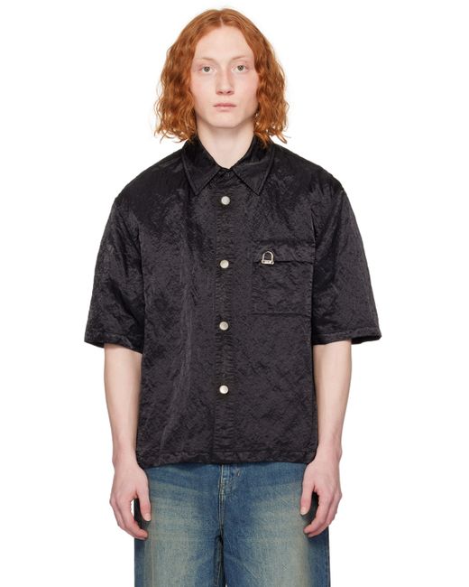 Solid Homme Garment-Dyed Shirt