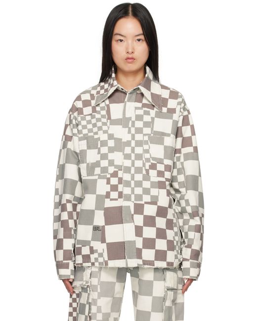 Erl Check Jacket